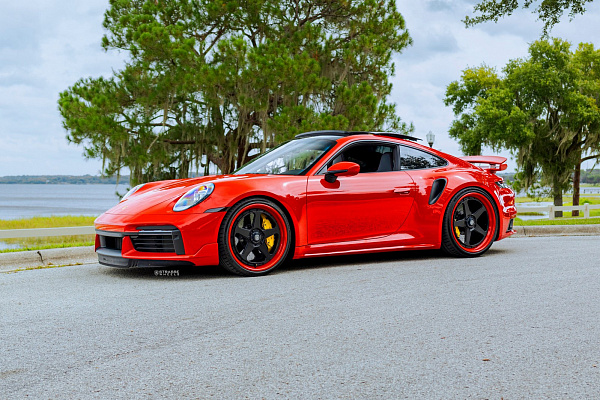 Фото дисков Strasse Wheels S5 Track Другой цвет на Porsche 911 VIII