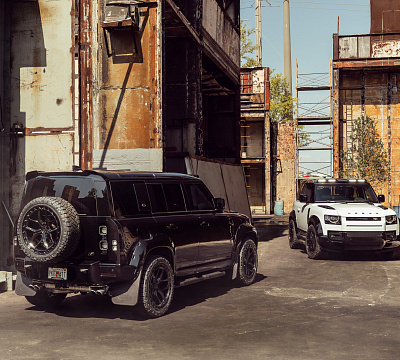 Фото дисков Vossen UV-X на Land Rover Defender II