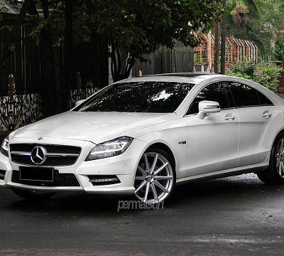 Фото дисков Vossen VFS-10 на Mercedes-Benz CLS (C218)