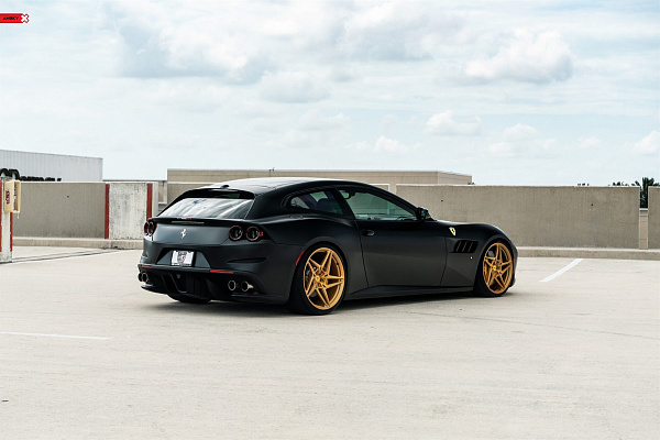 Фото дисков Anrky S1-X3 Сатиновое золото на Ferrari GTC4Lusso
