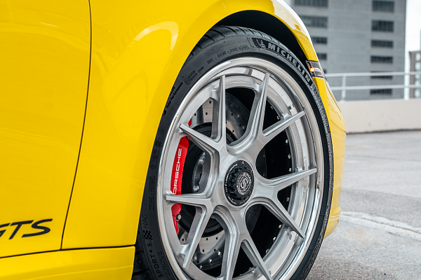 Фото дисков Strasse Wheels SM5R Deep Concave FS Сатиновый темный лак на Porsche 911 VIII