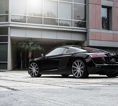 Фото дисков Vossen CV4 на Audi R8 (Typ 42)