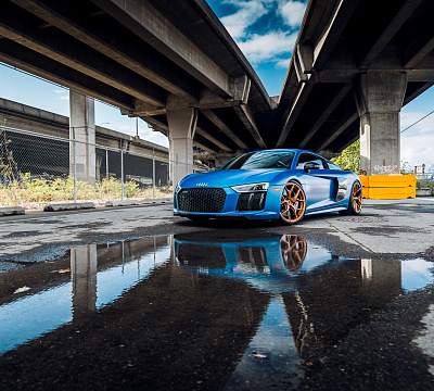 Фото дисков Vossen S21-01 на Audi R8 (4S)