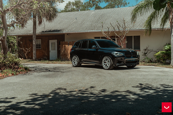 Фото дисков Vossen HFX-1 (5-Lug) Серебро на BMW X3/X3 M (G01/F97)