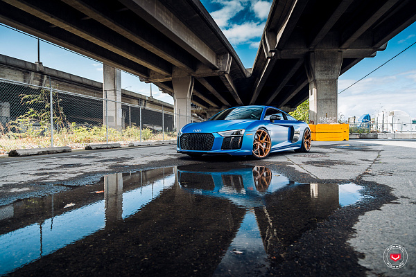 Фото дисков Vossen S21-01 Глянцевая медь на Audi R8 (4S)