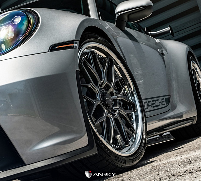 Фото дисков Anrky RS1 на Porsche 911 VIII