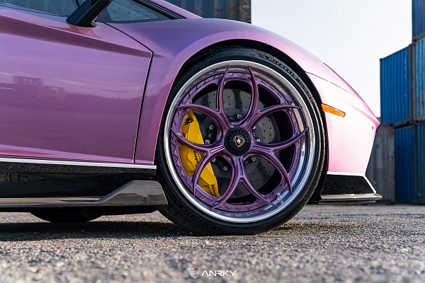 Фото дисков Anrky S3-X0 Другой цвет на Lamborghini Aventador
