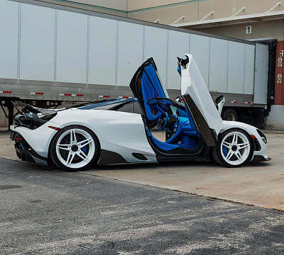 Фото дисков Anrky AN27 на McLaren 720S