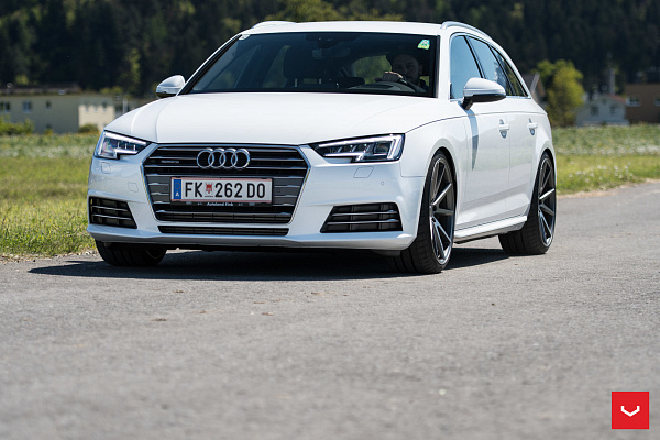 Фото дисков Vossen VFS-1 Сатиновый графит на Audi A/S/RS 4 (B9)