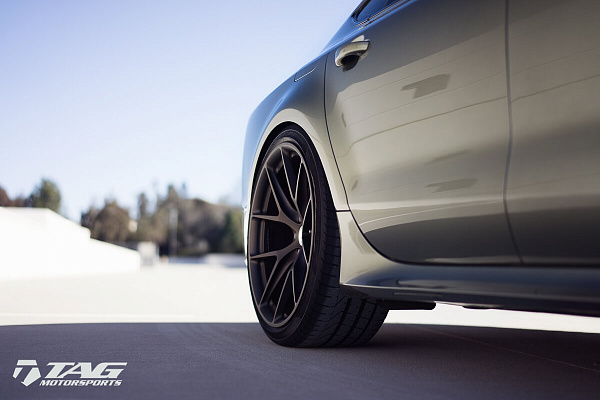 Фото дисков HRE P101 Сатиновая бронза на Audi A/RS 7 (4G)