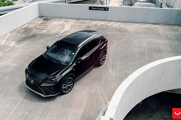 Фото дисков Vossen HF-5 Сатиновый графит на Lexus LX III