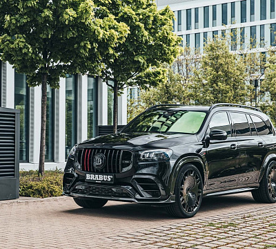 Фото дисков BRABUS Monoblock M (Platinum Edition) на Mercedes-Benz GLS (X167)