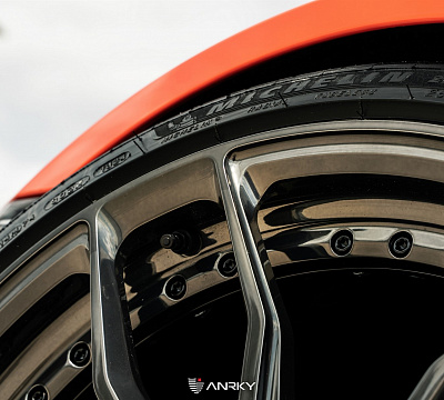 Фото дисков Anrky AN21 на Porsche 911 VIII