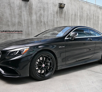 Фото дисков HRE S201 на Mercedes-Benz S-Class (W222, C217)