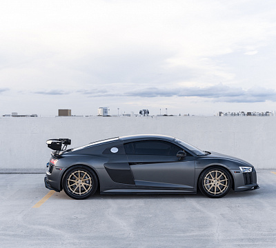 Фото дисков Strasse Wheels SV10 Track на Audi R8 (4S)