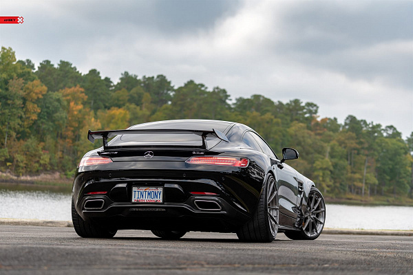 Фото дисков Anrky AN28 Глянцевый тонированный лак на Mercedes-Benz AMG GT I