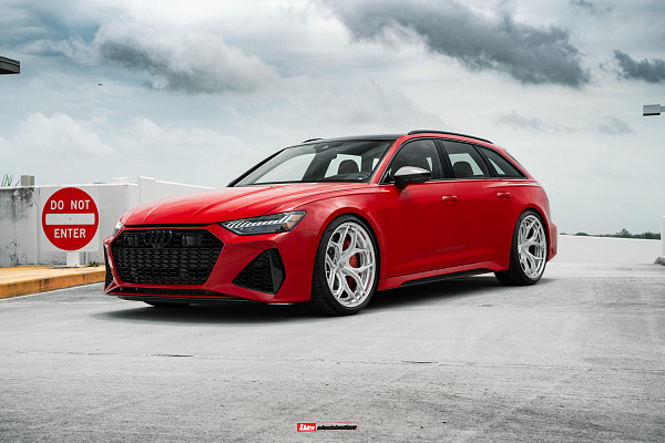 Фото дисков HRE S111SC Глянцевый лак на Audi A/RS 6 (C8)