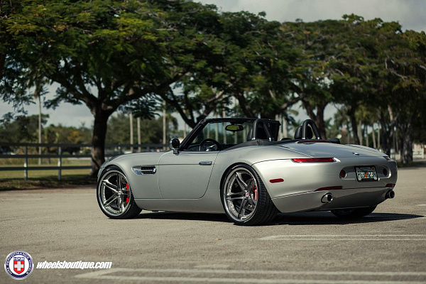 Фото дисков HRE S207 Глянцевый темный лак на BMW Z8