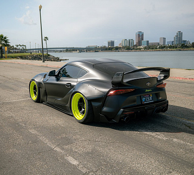 Фото дисков Brixton Forged TR05 AERO1 на Toyota Supra A90