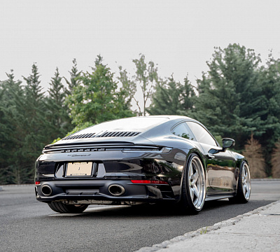 Фото дисков HRE 527 на Porsche 911 VIII