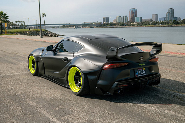 Фото дисков Brixton Forged TR05 AERO1 Другой цвет на Toyota Supra A90