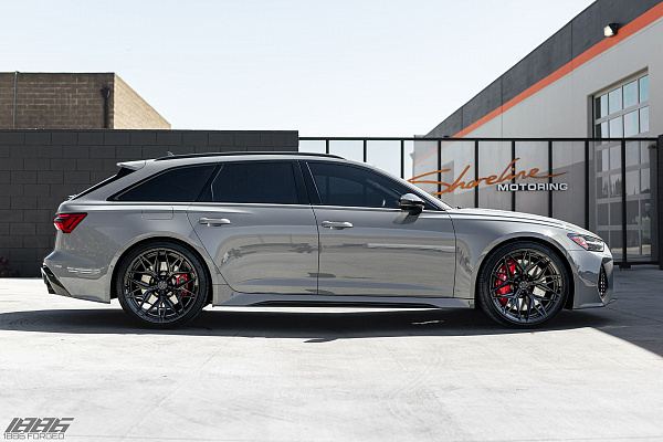 Фото дисков 1886 Wheels G009 Черный глянец на Audi A/RS 6 (C8)
