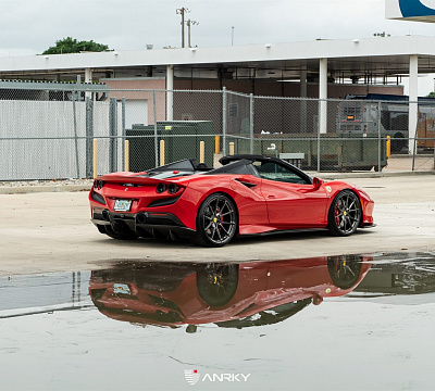 Фото дисков Anrky AN12 на Ferrari F8