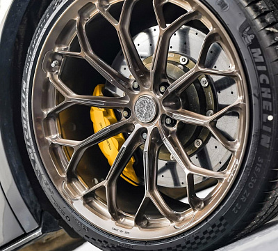 Фото дисков Brixton Forged CM6-RS на Porsche Cayenne III