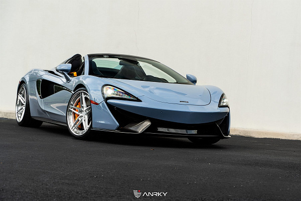 Фото дисков Anrky AN37 Глянцевый лак на McLaren 570S