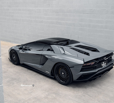 Фото дисков HRE 501 на Lamborghini Aventador