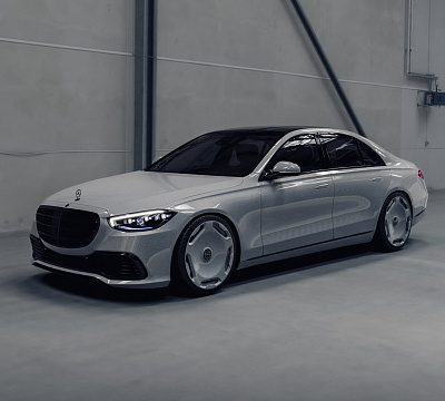 Фото дисков Brixton Forged LX13 на Mercedes-Benz S-Class (W223)