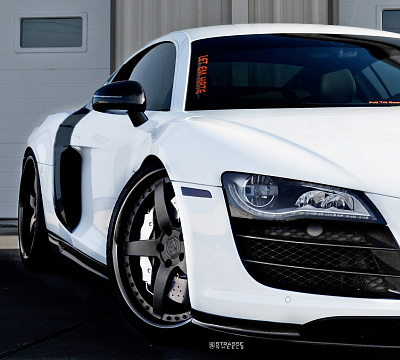 Фото дисков Strasse Wheels S5 Signature на Audi R8 (Typ 42)
