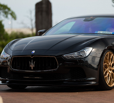 Фото дисков Vossen HF-2 на Maserati Ghibli