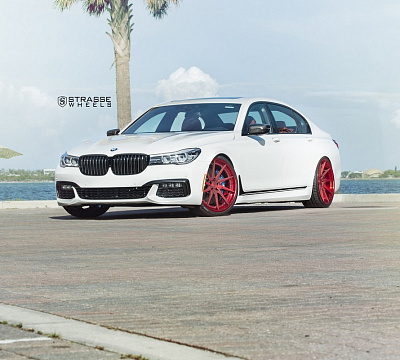 Фото дисков Strasse Wheels SV10T Deep Concave FS на BMW 7 (G11/G12)