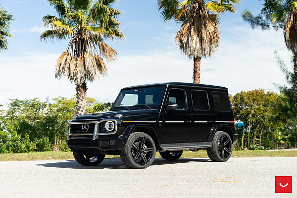 Фото дисков Vossen HF-1 Алмазная проточка на Mercedes-Benz G-Class II