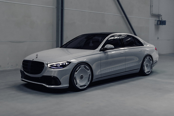 Фото дисков Brixton Forged LX13 Другой цвет на Mercedes-Benz S-Class (W223)