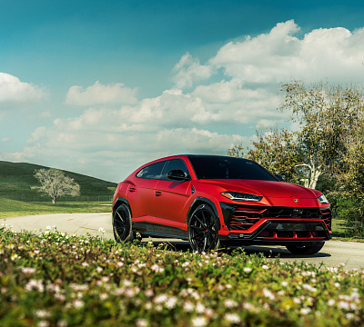 Фото дисков Vossen EVO-2 на Lamborghini Urus