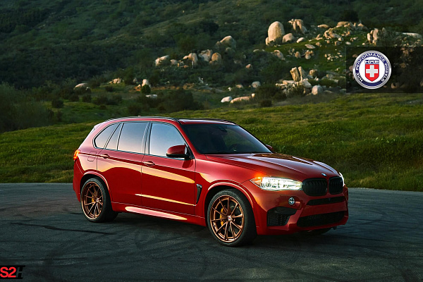 Фото дисков HRE S204H Сатиновая темная медь на BMW X5/X5 M (F15/F85)