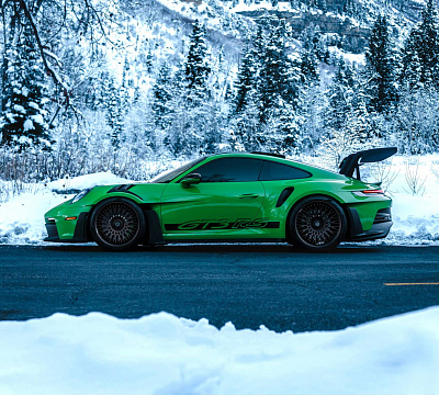 Фото дисков Brixton Forged TR20 на Porsche 911 VIII