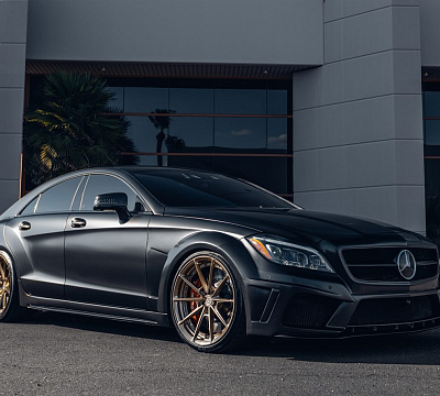 Фото дисков Anrky AN28 на Mercedes-Benz CLS (C218)