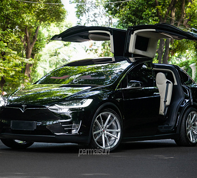 Фото дисков Vossen CG-203 на Tesla Model X