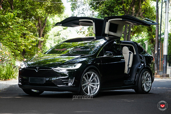 Фото дисков Vossen CG-203 Глянцевый лак на Tesla Model X