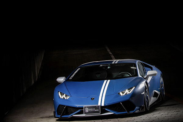 Фото дисков Savini SV67 Другой цвет на Lamborghini Huracan