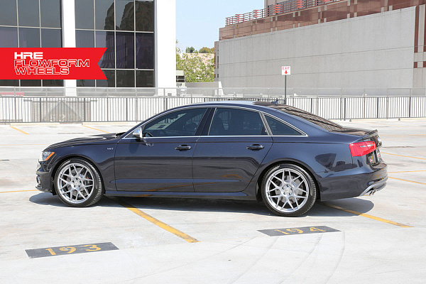 Фото дисков HRE FF01 Серебро на Audi A/RS 6 (C7)