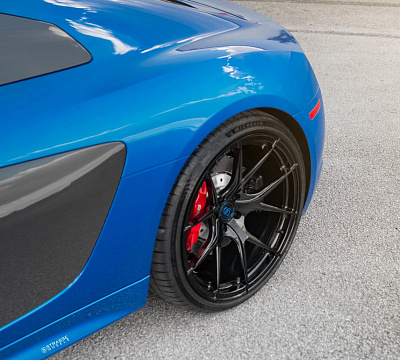 Фото дисков Strasse Wheels SM5R Deep Concave Monoblock на Audi R8 (4S)