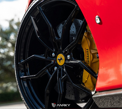 Фото дисков Anrky AN11 на Ferrari Portofino