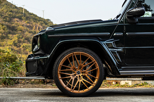 Фото дисков Brixton Forged VL4 Глянцевая медь на Mercedes-Benz G-Class III