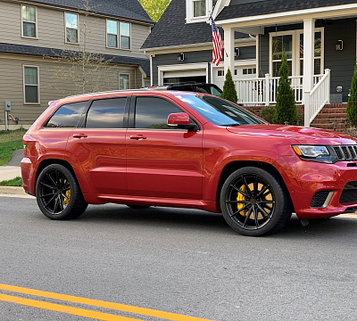 Фото дисков HRE P104SC на Jeep Grand Cherokee IV