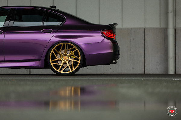 Фото дисков Vossen CG-209T Глянцевое золото на BMW 5/M5 (F10)