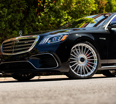 Фото дисков Vossen S17-13 на Mercedes-Benz S-Class (W222, C217)